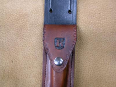 Knife Sheath Assorted, Custom, Full Grain Leather, Hand tooled, Hand made in the Okanagan, Oliver, B.C., Canada.