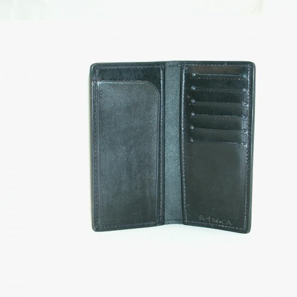 Wallets Roper & Checkbook Style, Custom, Full Grain Leather, Hand tooled, Hand made in the Okanagan, Oliver, B.C., Canada.